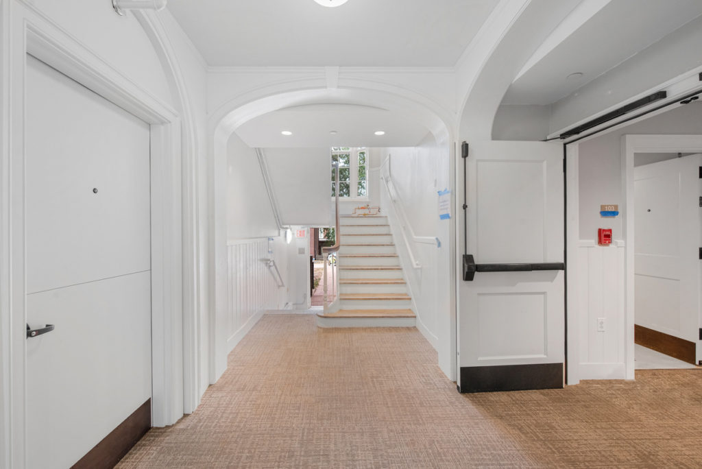 Loomis Chaffee Interior with doors and hardware