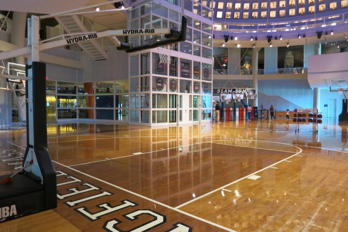 Basketball Hall of Fame Interior